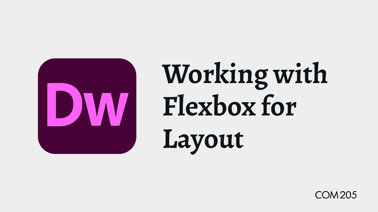 Video flexbox layout